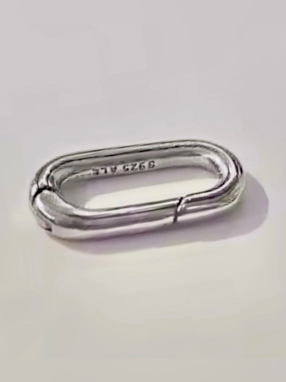Pandora ME Sterling Silver Rectangular Openable Link Style #763033C00 No Offers